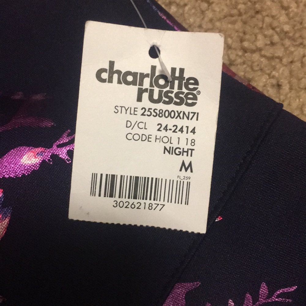 NWT CHARLOTTE RUSSE PARTY/PROM DRESS - Picture 4 of 7